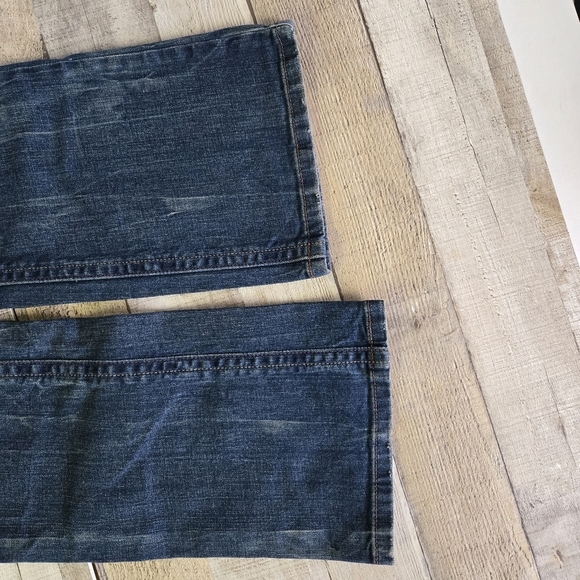 DECREE | NWOT Bootcut Blue Jeans in Dark Wash sz 5 - Picture 12 of 14